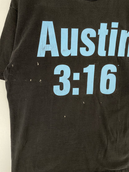 1997 STONE COLD AUSTIN Size XL Vintage WWF T-shirt / E7734T