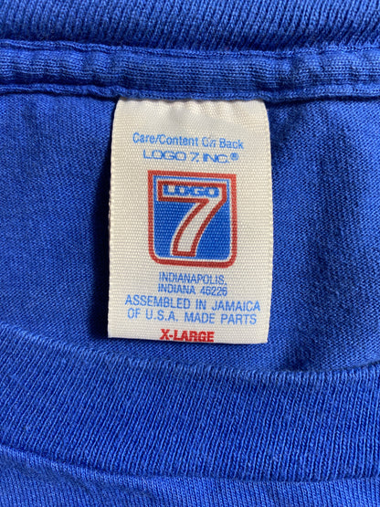 90's ST. LOUIS BLUES Size XL Vintage NHL T-Shirt / E9357T
