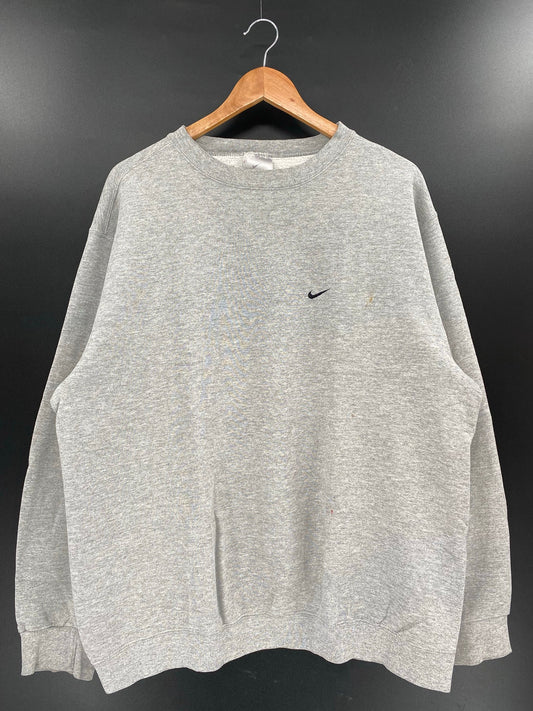 90's NIKE MINI SWOOSH Size L Sweat-Shirt / E9708S