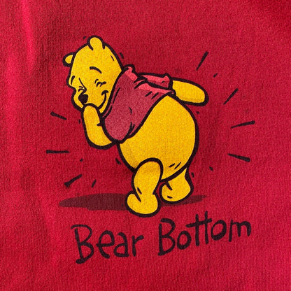00' DISNEY POOH Made in USA Size L Vintage Sweat-shirt / F4755S