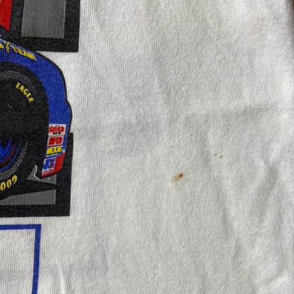 90's NASCAR DALE JARRETT Size XL Vintage Racing T-shirt / E7152T