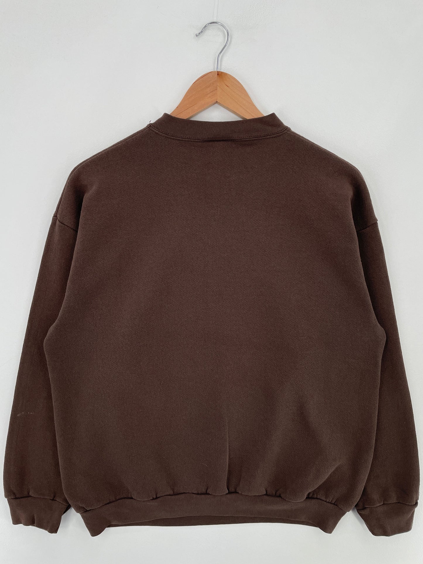 Vintage CLEVELAND BROWNS Size L Vintage NFL Sweat-Shirt / F699S