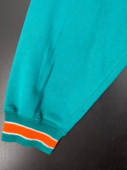 00' MIAMI DOLPHINS Size XL Vintage NFL Sweat-Shirt / F535S