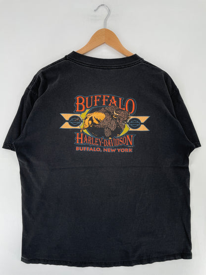 1998 HARLEY DAVIDSON Made in USA Size XL Vintage T-shirt / E6787T