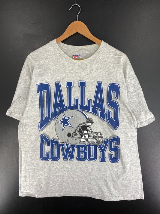 1995 DALLAS COWBOYS Size XL Vintage NFL T-Shirt / E8946T