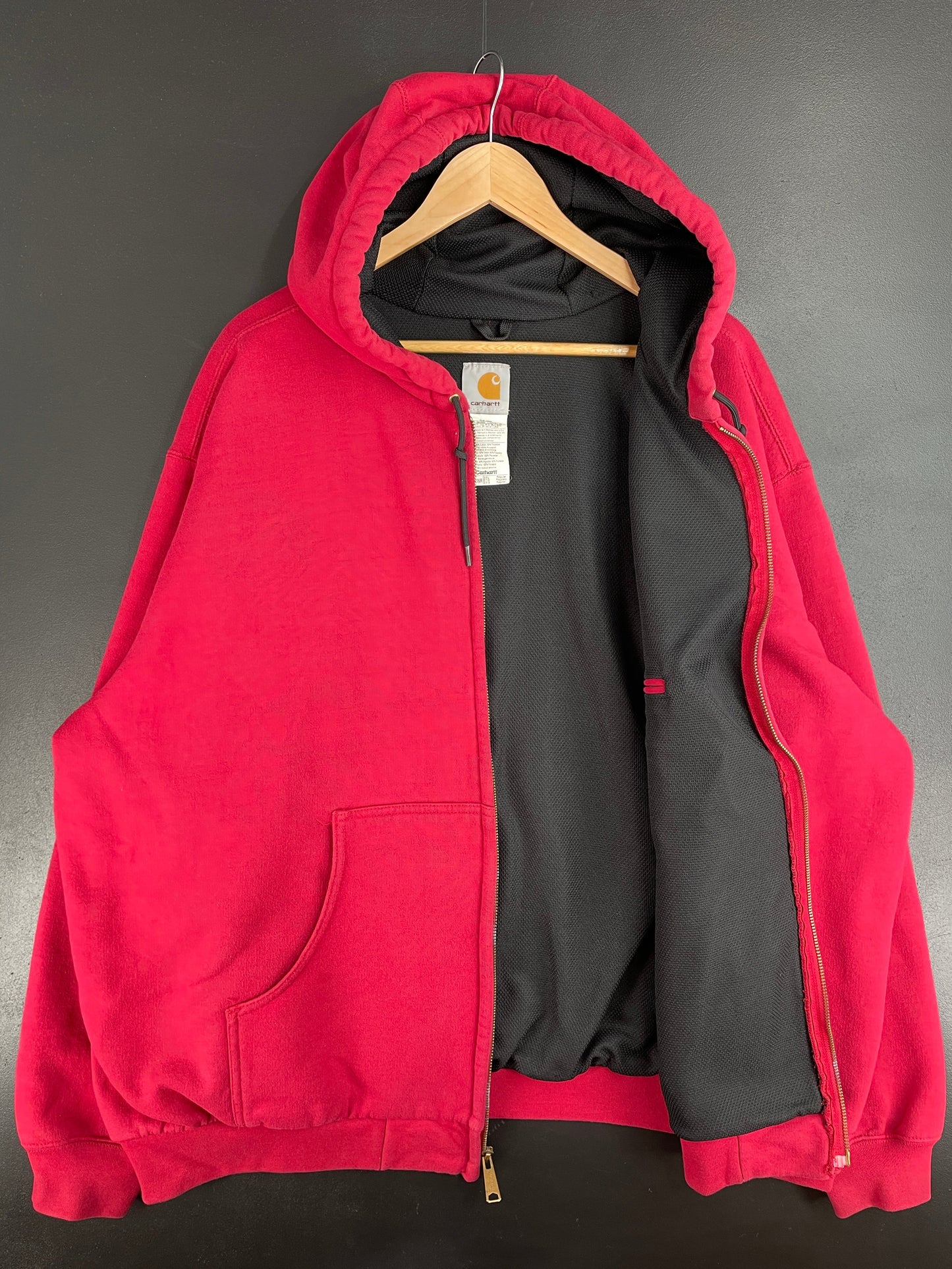 Vintage CARHARTT Size XXL Zip-up Hoodie Sweat Shirt / G5627S