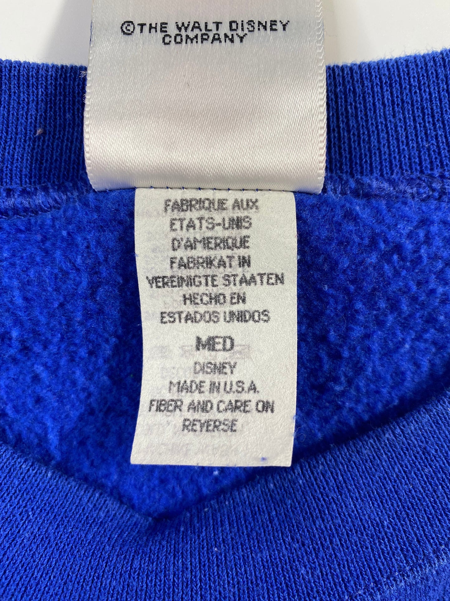 90’s WALT DISNEY WORLD Made in USA Size M Vintage Sweat shirt / G929S