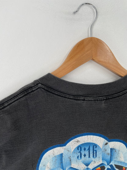 1997 STONE COLD AUSTIN Size XL Vintage WWF T-shirt / E7734T