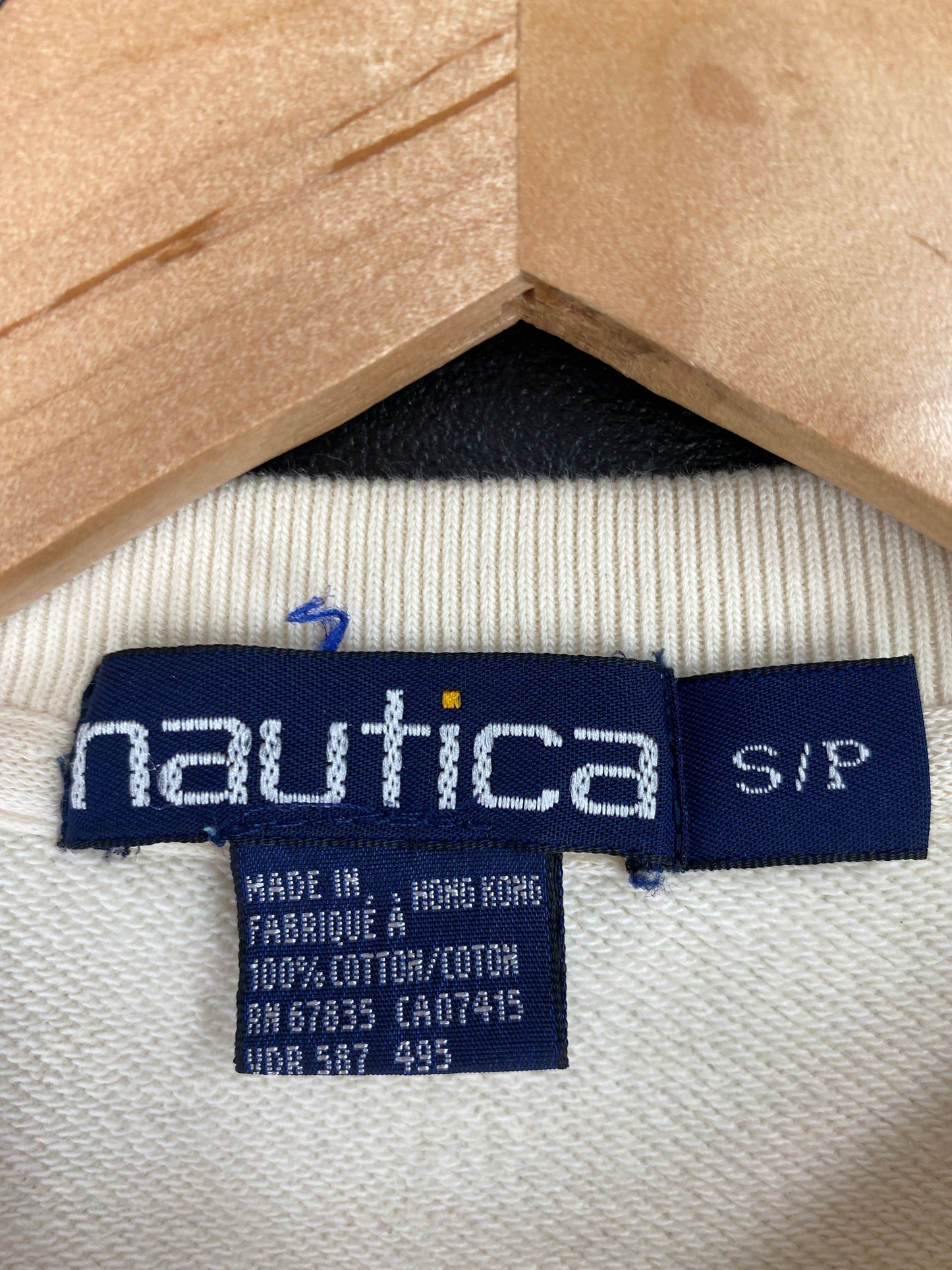 .90’s NAUTICA Size S Vintage Sweat-shirt / E7113S
