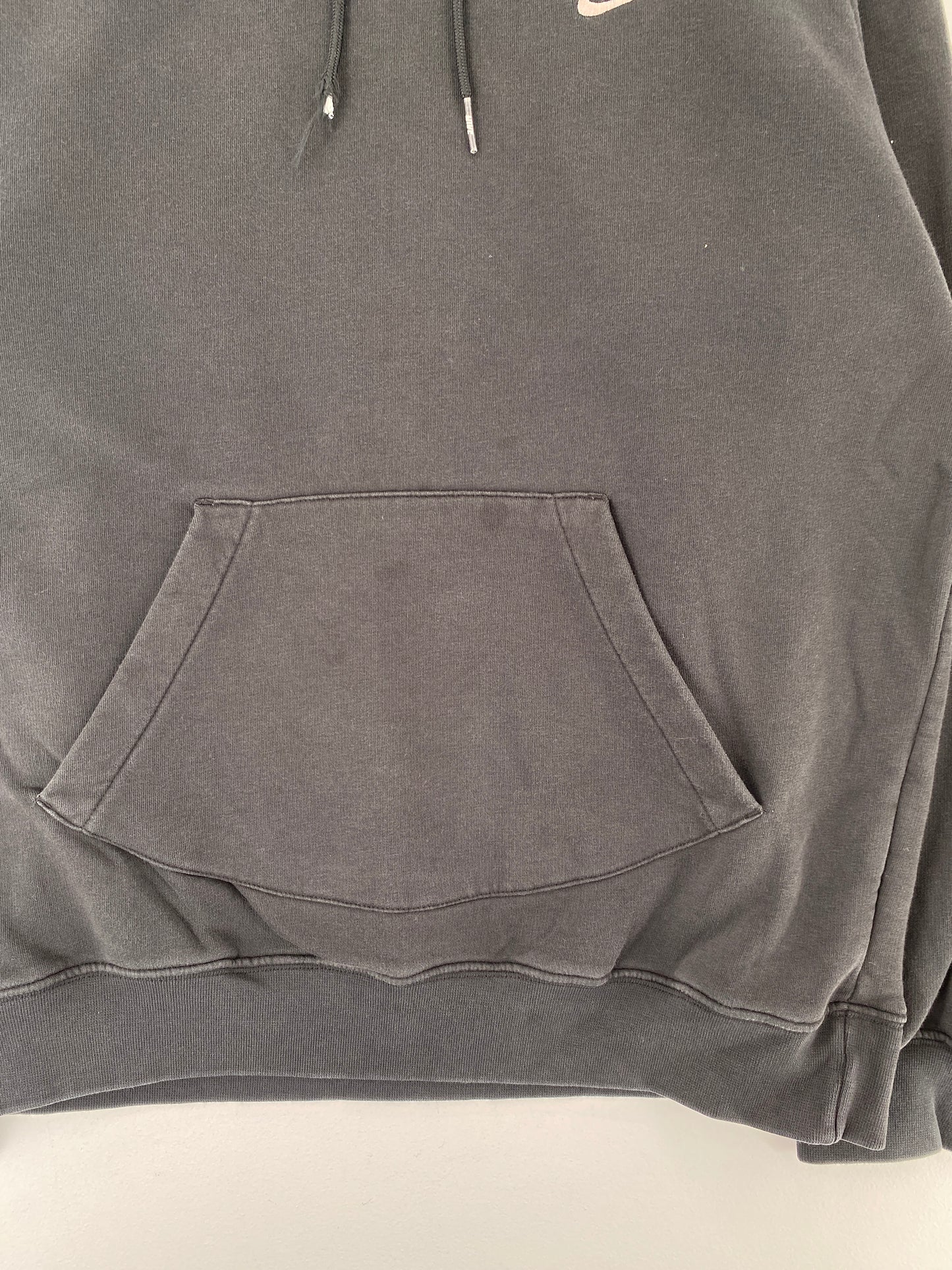 00' NIKE MINI SWOOSH Size No Tag (Approx.XL) Vintage Hoodie Sweat-Shirt / E8911S