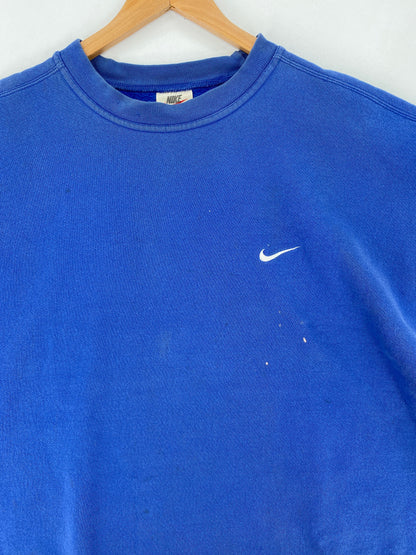 90's NIKE MINI SWOOSH Made in USA Size XXL Vintage Sweat-shirt / G4432S