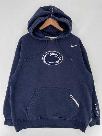 00' NIKE x PENN STATE Size L Vintage College Hoodie Sweat-Shirt / E8035S