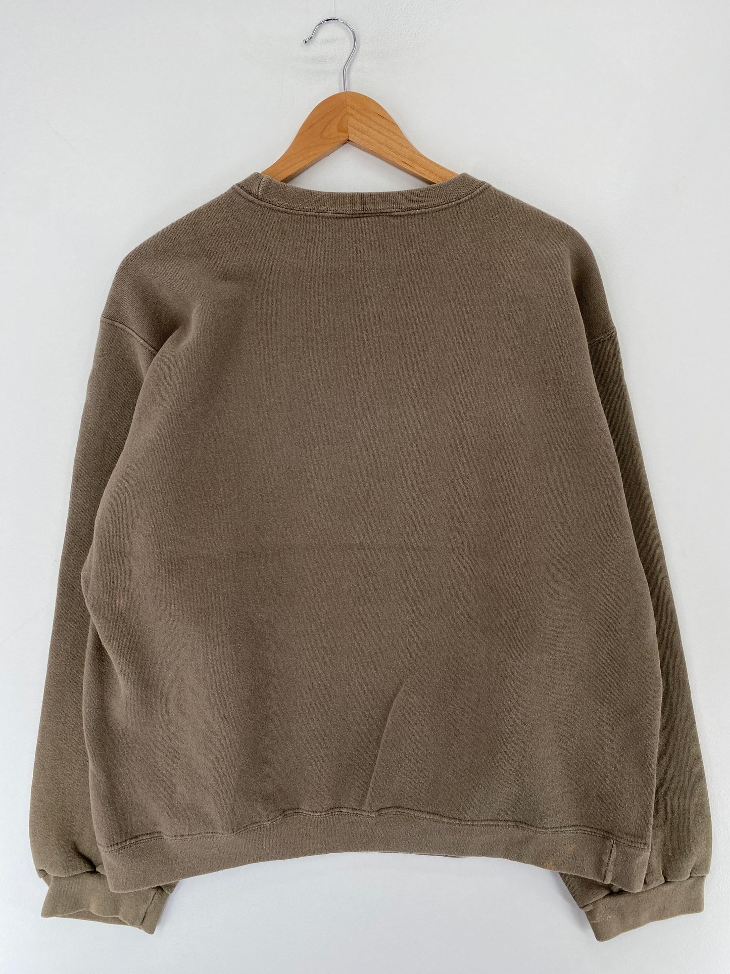 90's NIKE MINI SWOOSH Size No Tag (Approx.L) Vintage Sweat-Shirt / E8910S