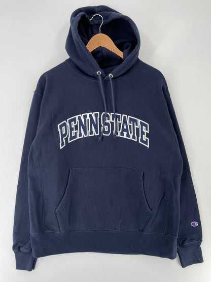 Vintage CHAMPION REVERSE WAVE x PENN STATE Size L Vintage College Hoodie Sweat shirt / E8624S