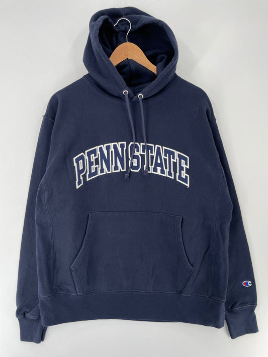 Vintage CHAMPION REVERSE WAVE x PENN STATE Size L Vintage College Hoodie Sweat shirt / E8624S