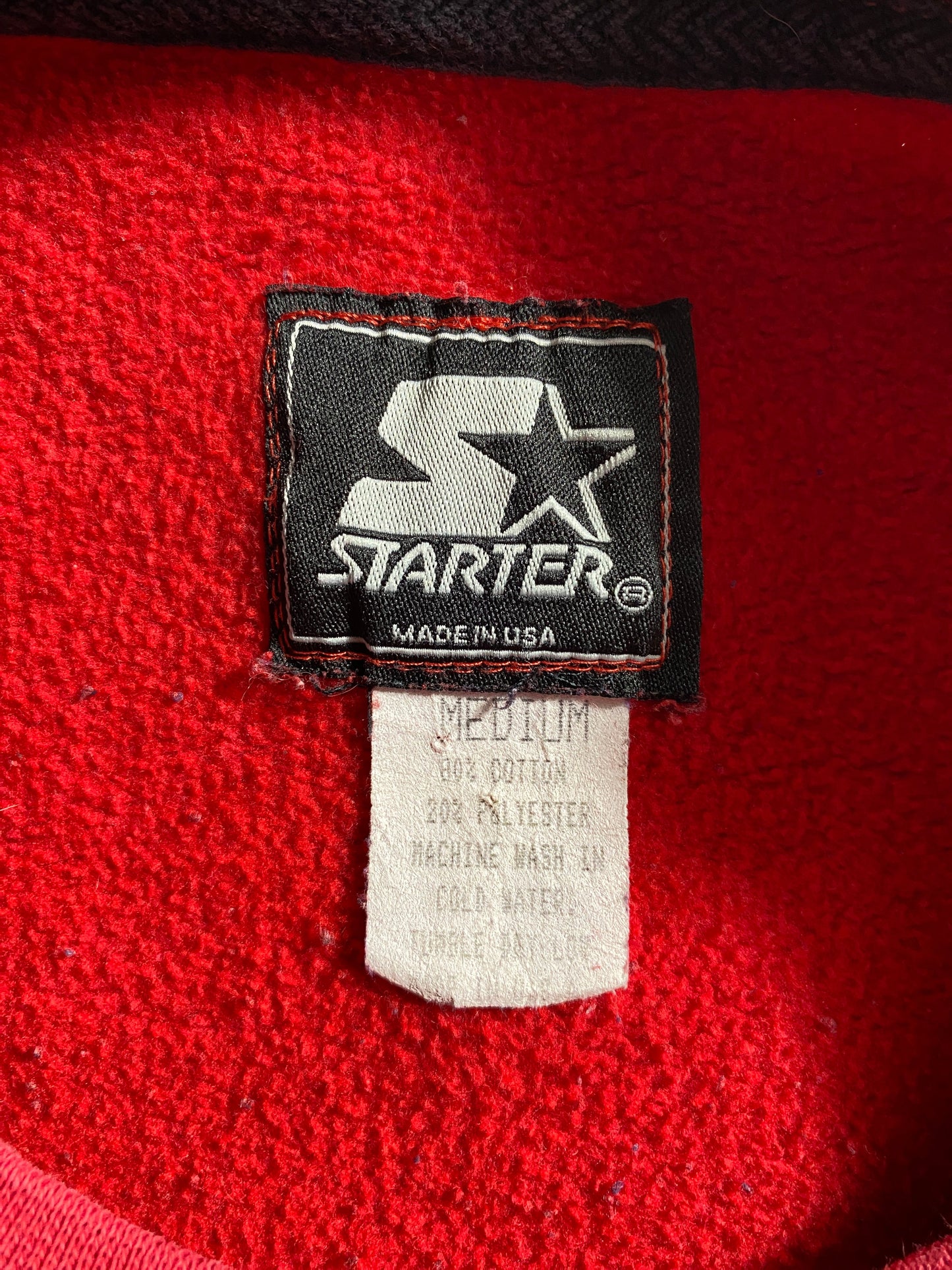 90's STARTER CHIEFS Size M Vintage NFL Sweat-shirt / F6274S