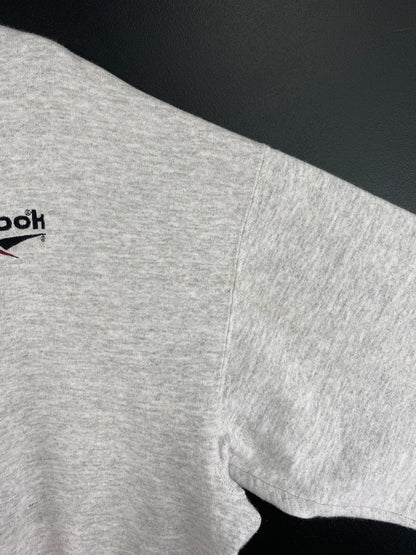 90’s REEBOK Size No Tag (Approx. M) Vintage Hoodie Sweat-Shirt / E9741S