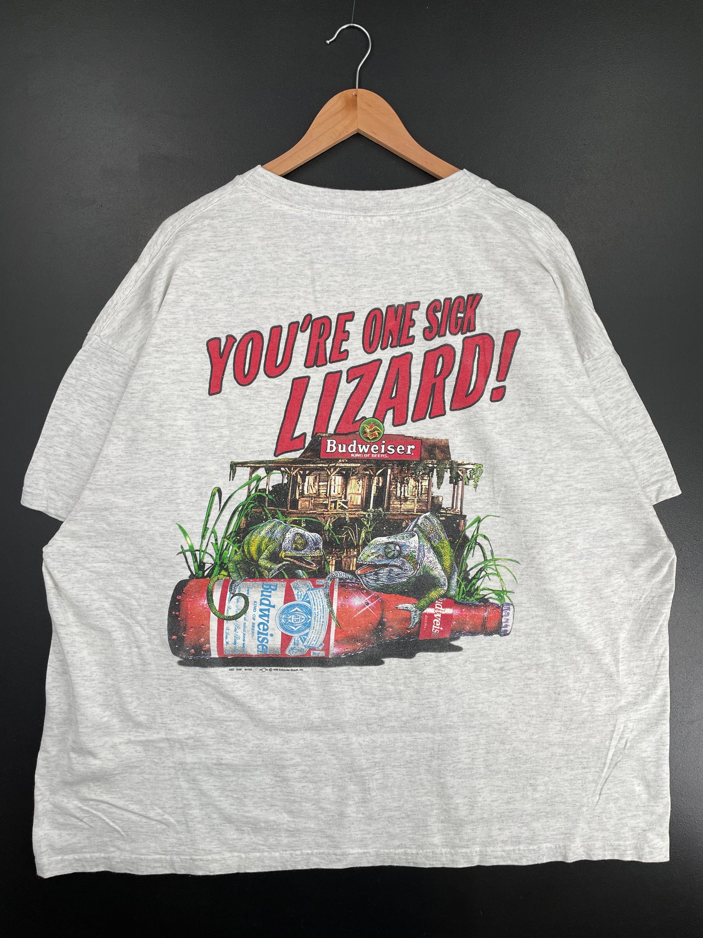 1998 BUDWEISER Size XXXXL Vintage T-Shirt / E8122T