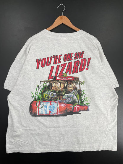 1998 BUDWEISER Size XXXXL Vintage T-Shirt / E8122T