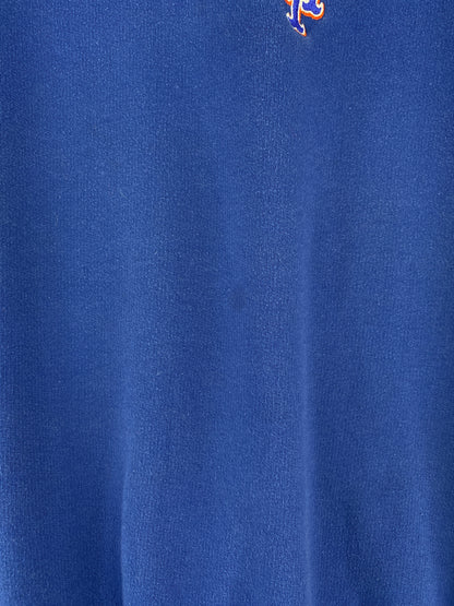 90's NEW YORK METS Made in USA Size Approx.XL Vintage MLB Sweat-shirt / E7607S