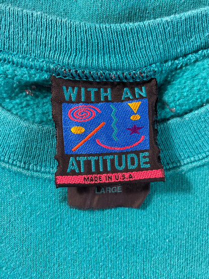 90's WASHINGTON Made in USA Size L Vintage Sweat-Shirt / F6154S