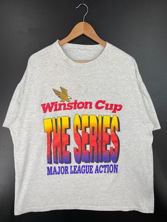 1995 NASCAR WINSTON CUP Size No Tag (Approx.XL) Vintage Racing T-Shirt / E6861T