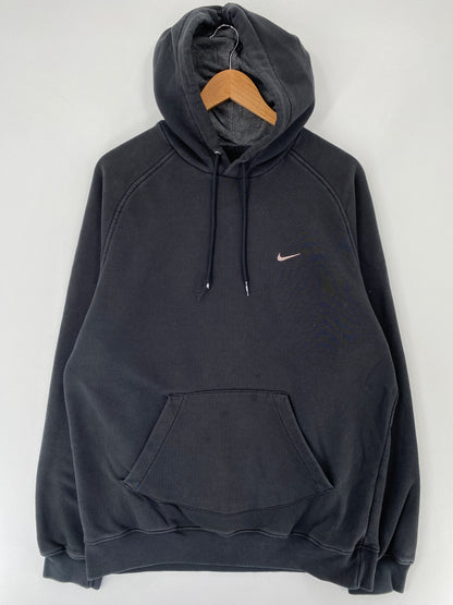 00' NIKE MINI SWOOSH Size No Tag (Approx.XL) Vintage Hoodie Sweat-Shirt / E8911S