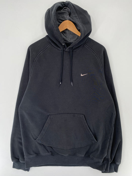00' NIKE MINI SWOOSH Size No Tag (Approx.XL) Vintage Hoodie Sweat-Shirt / E8911S
