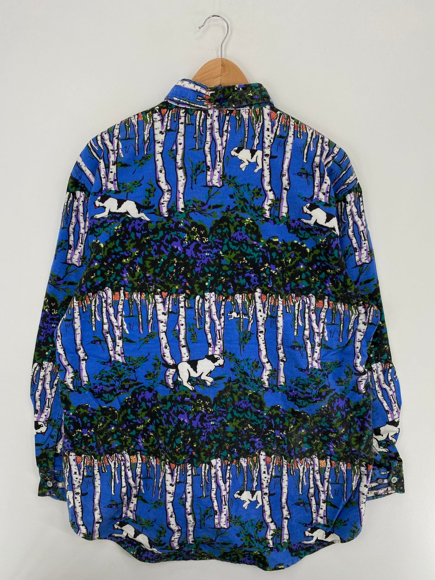 Vintage BIG DOGS Size M Vintage Button-Down Shirt / G2062B
