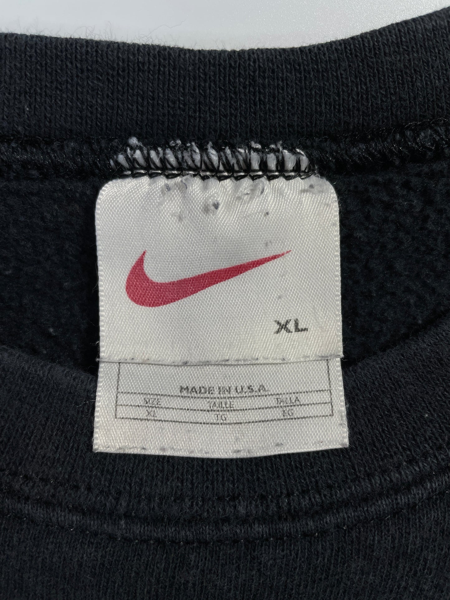 90's NIKE MINI SWOOSH Size XL Vintage Sweat-Shirt / F5522S