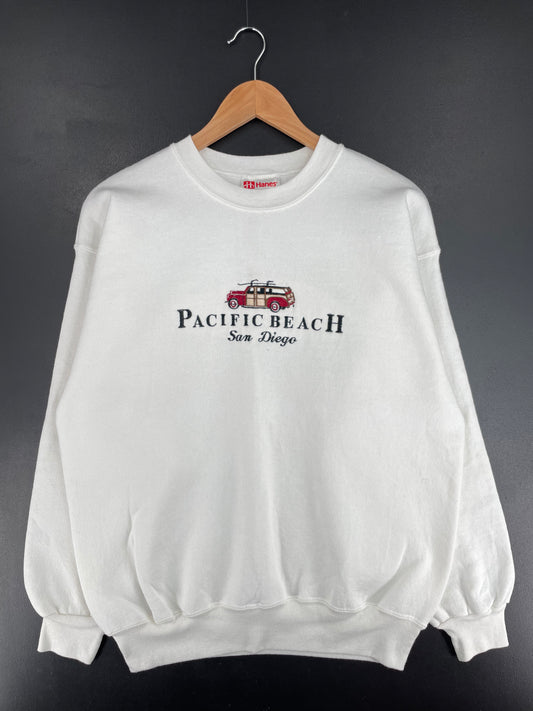 90's PACIFIC BEACH Size XL Vintage Sweat shirt / E8619S