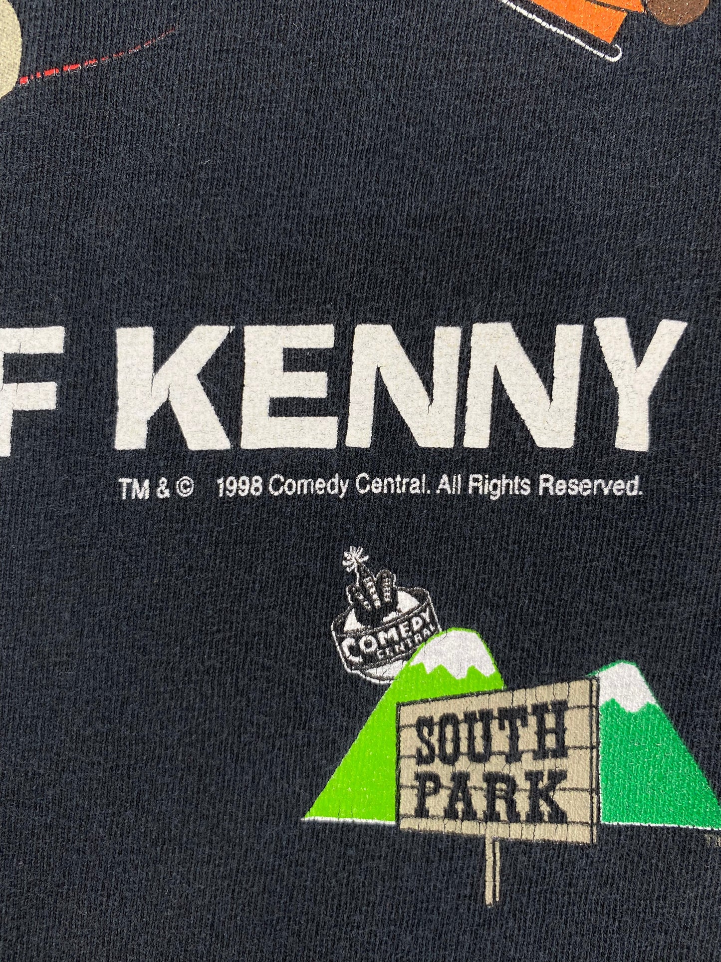 1998 SOUTH PARK Size XL Vintage T-Shirt / F643T