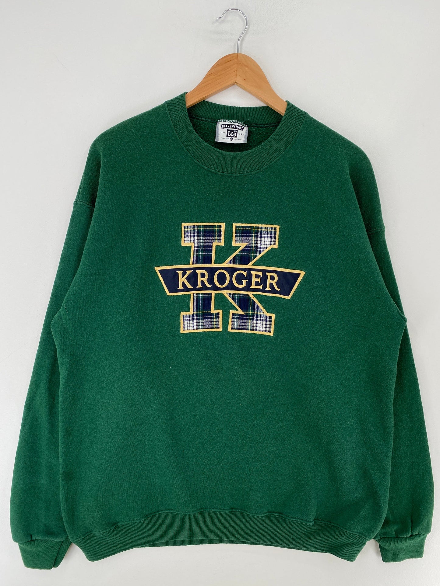 90's KROGER Made in USA Size XL Vintage College Sweat-shirt / G5808S