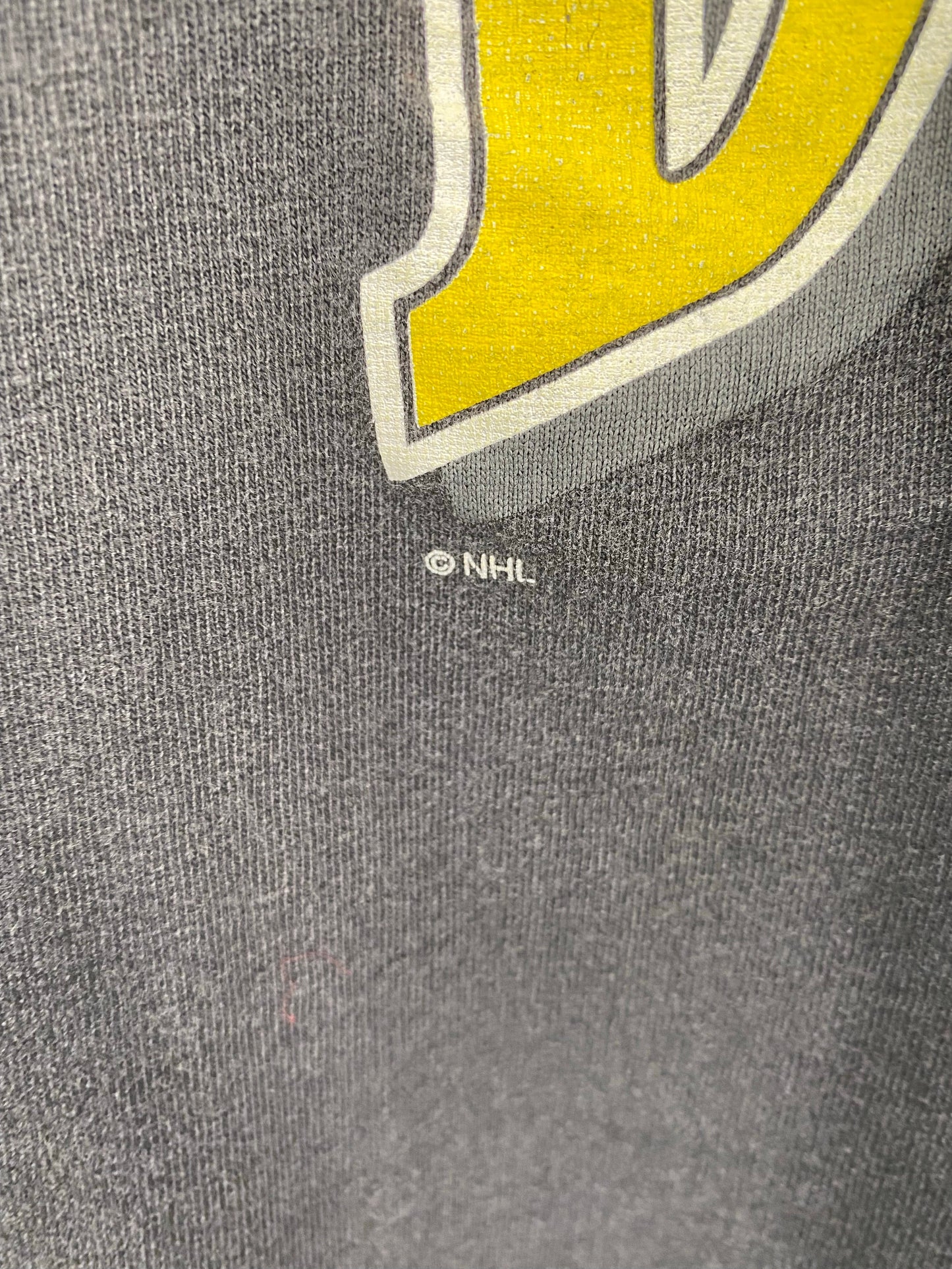 90's BOSTON BRUINS Size XL Vintage NHL T-shirt / E9662T