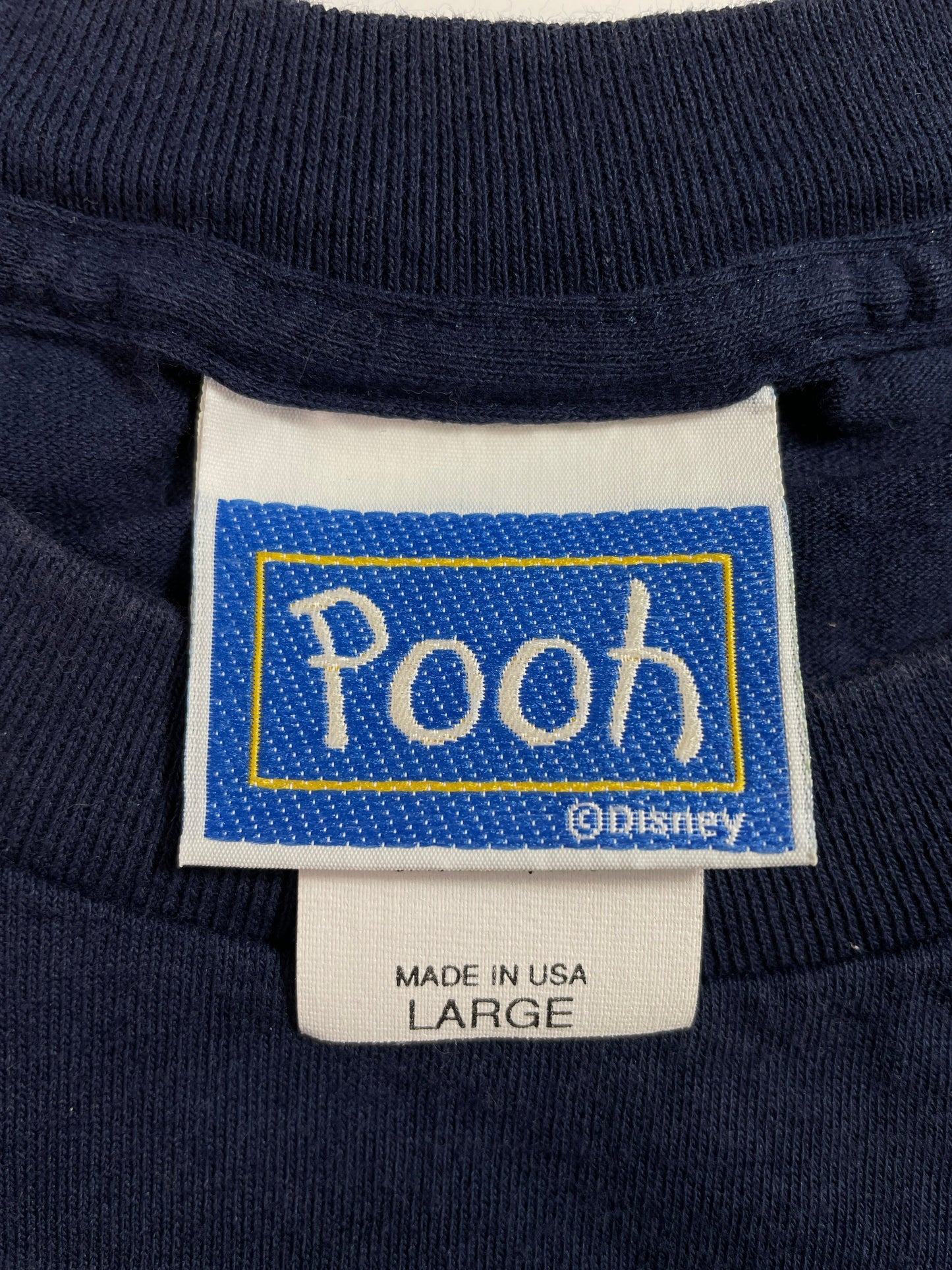 (L) 00' DISNEY WINNIE THE POOH Vintage T-Shirt / A0778T