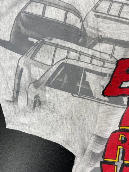 90's ERNIE IRVAN Size XL Vintage Racing T-shirt / E8218T