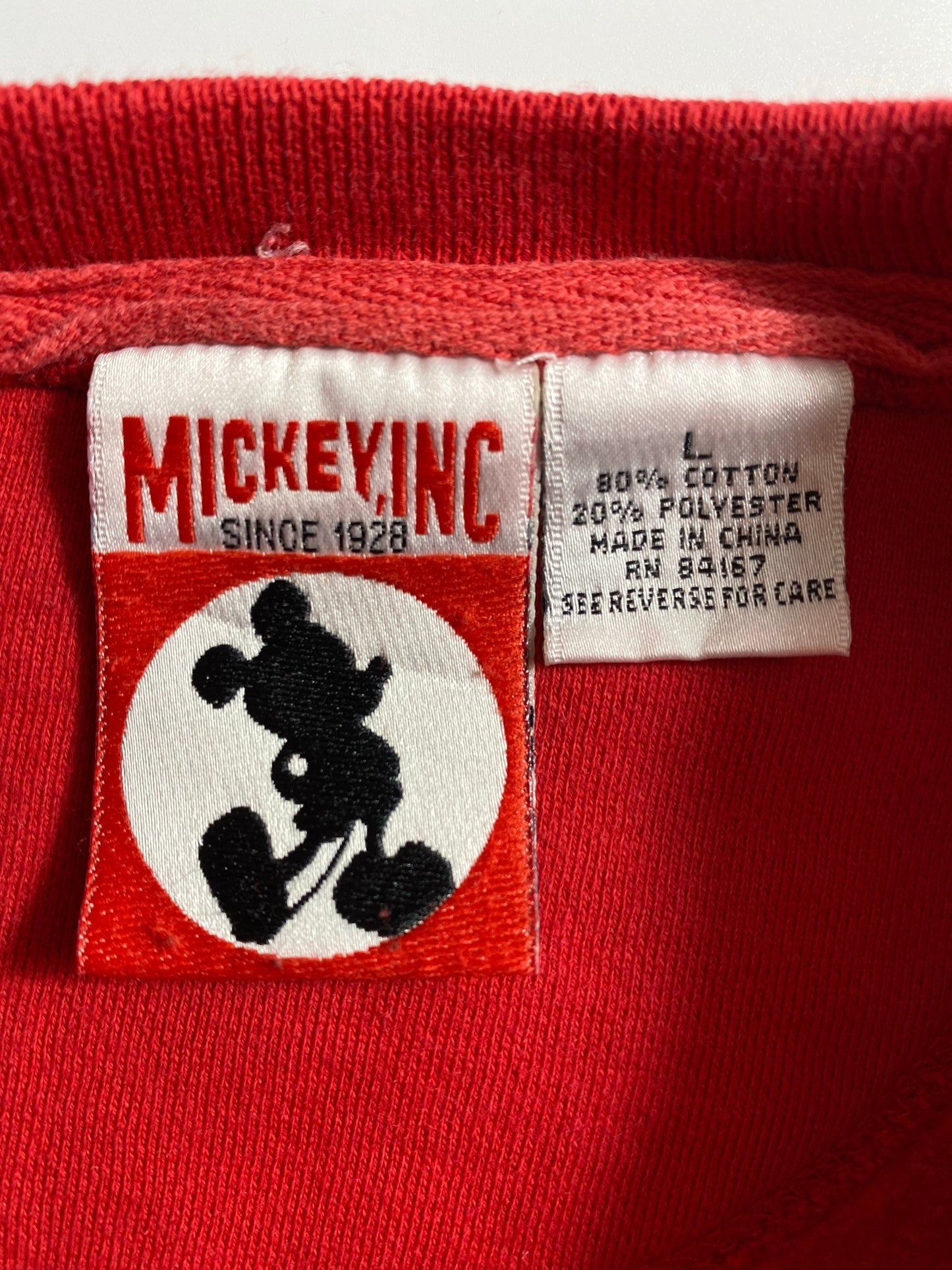 90’s DISNEY DWARFS Size L Vintage Sweat-shirt / F7518S
