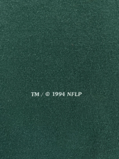 90's GREEN BAY PACKERS Made in USA Size No Tag (Approx.L) Vintage NFL T-shirt / G1111T
