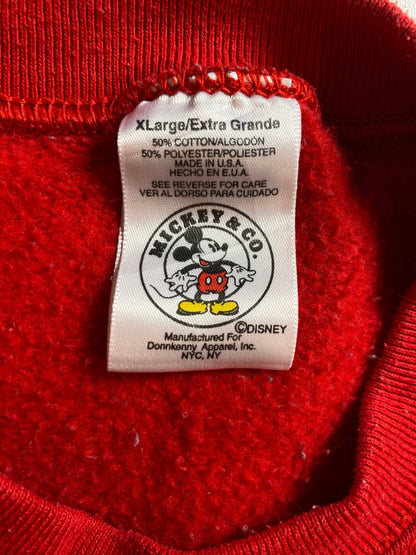 90's DISNEY MICKEY Made in USA Size XL Vintage Sweat-shirt / G5827S