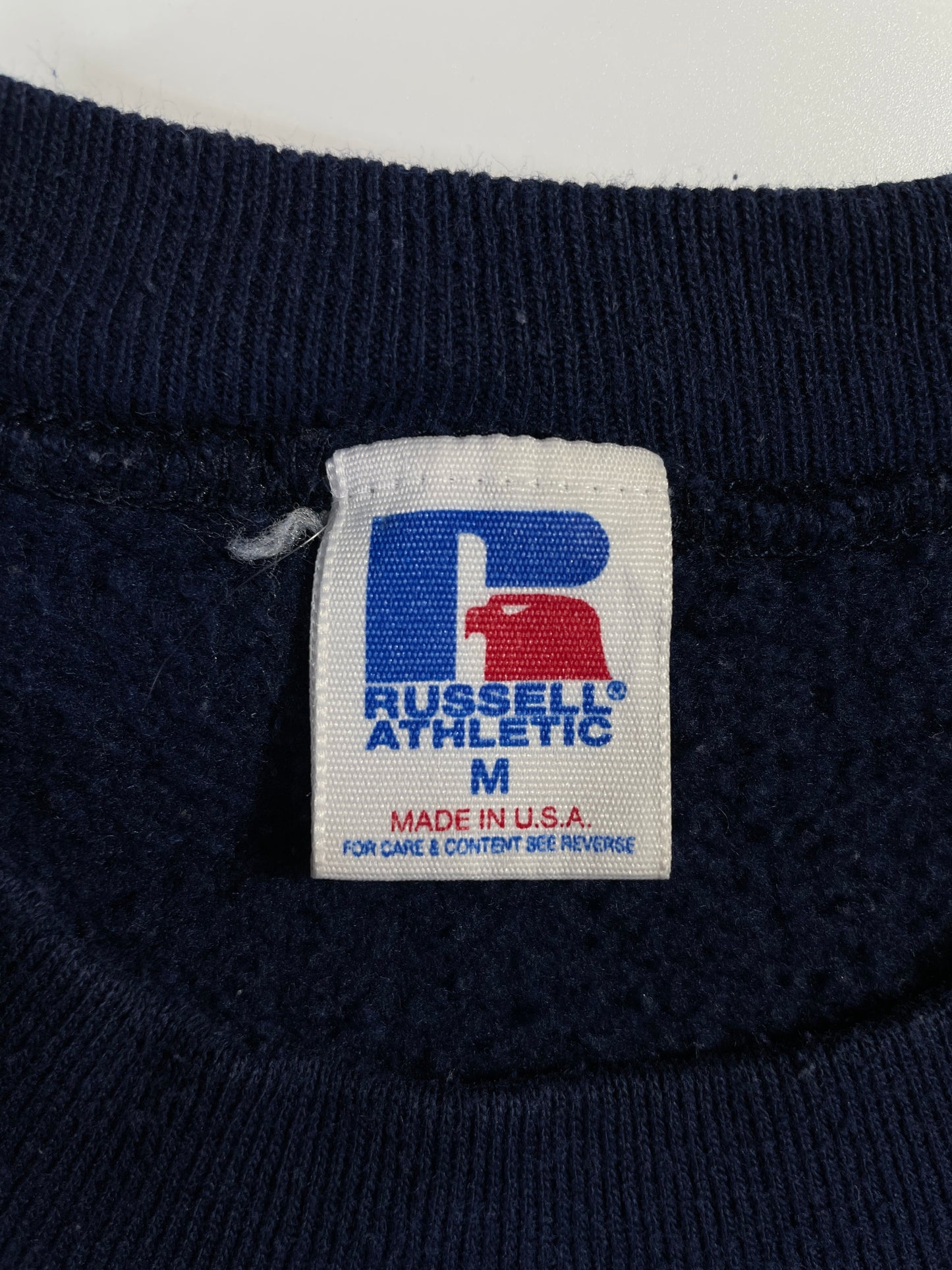 90's RUSSELL x WASHINGTON ALUMNI Made in USA Size M Vintage College Sweat-shirt / F7330S