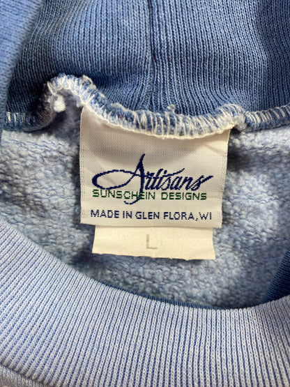 90's HARE Made in USA Size L Vintage Animal Sweat-Shirt / F258S