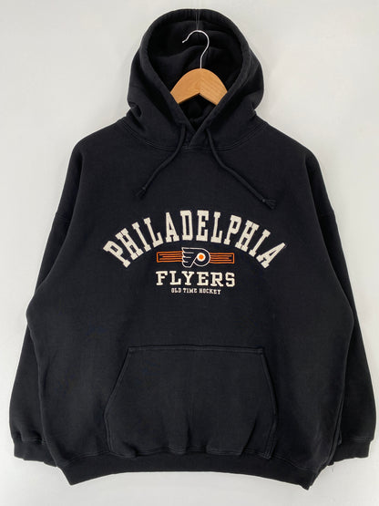 Vintage PHILADELPHIA FLYERS Size L NHL Sweat-Shirt / E7989S