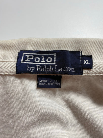 90's POLO RALPH LAUREN Size XL Vintage Rugby Shirt / G3237R