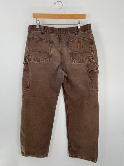 Vintage CARHARTT Size W32xL33 Double Knee Duck Pant / E8866P