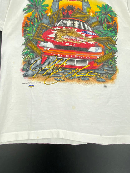 1997 JURASSIC PARK THE RIDE x DUPONT Size No Tag (Approx. L) Vintage Racing T-shirt / 9299