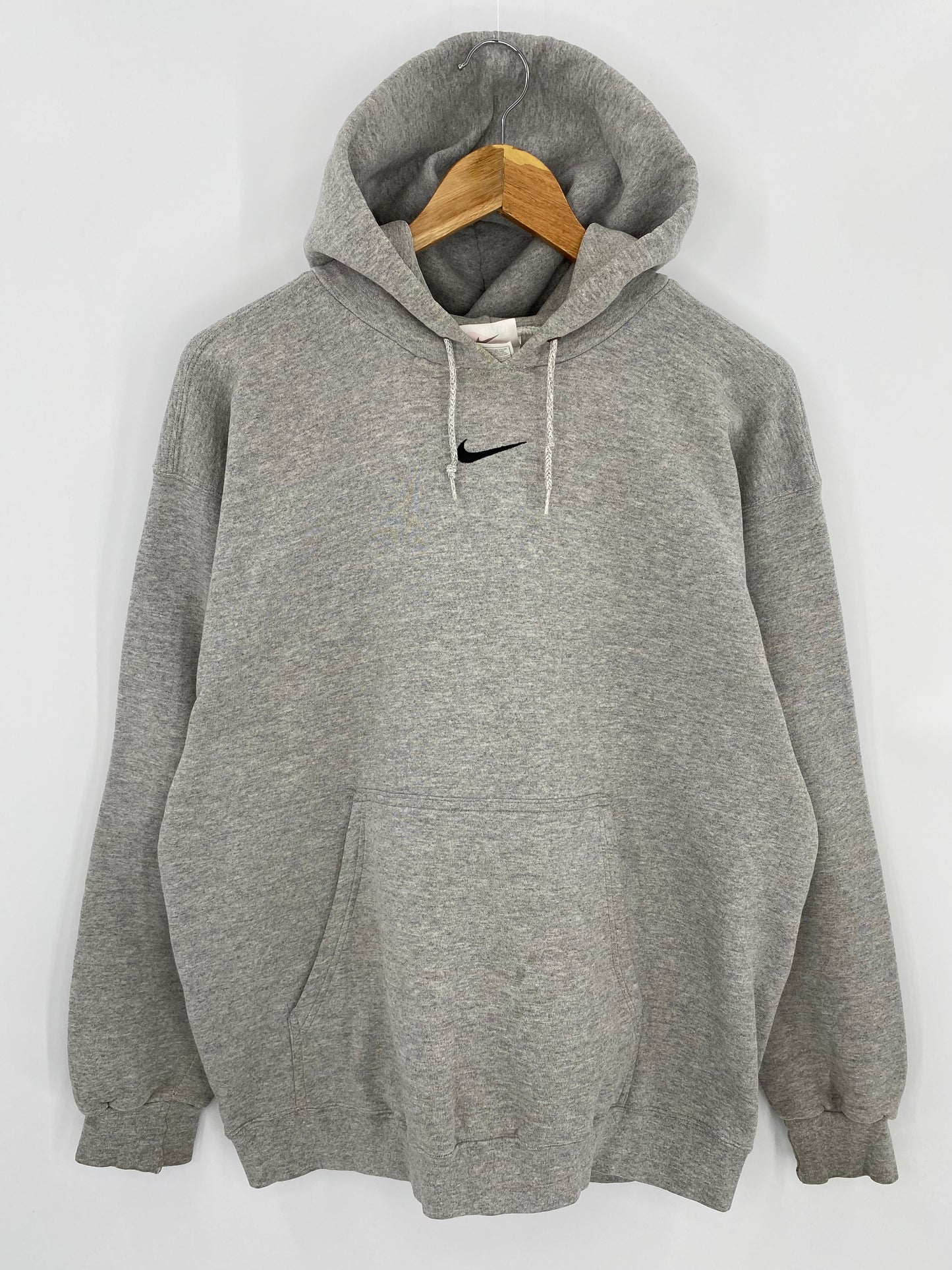 90’s NIKE Center Swoosh Made in USA Size L Vintage Hoodie Sweat-shirt / 7201