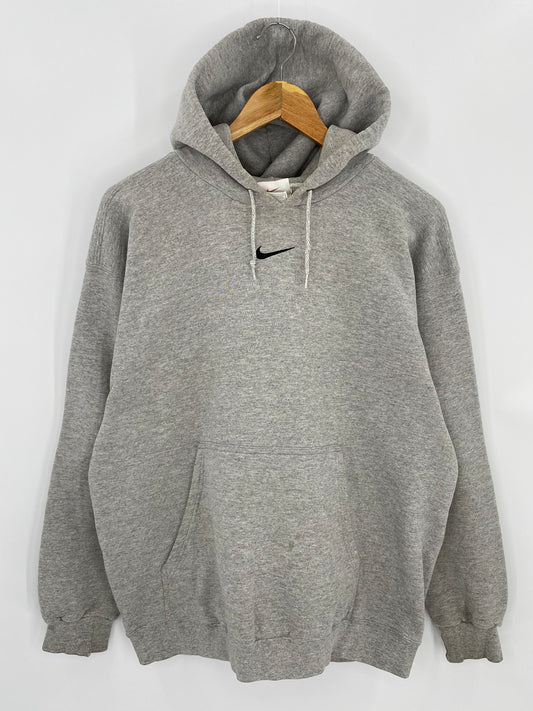 90’s NIKE Center Swoosh Made in USA Size L Vintage Hoodie Sweat-shirt / 7201