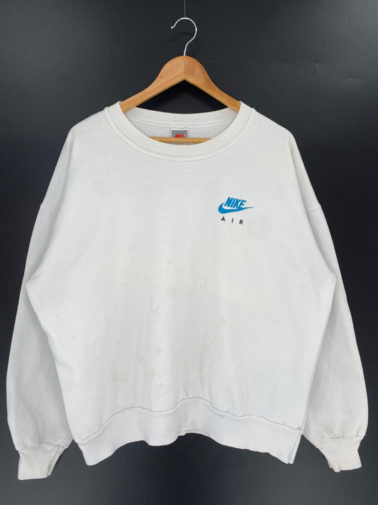 90’s NIKE AIR Made in USA Silver tag Size XL Vintage  Sweat-shirt / 9905