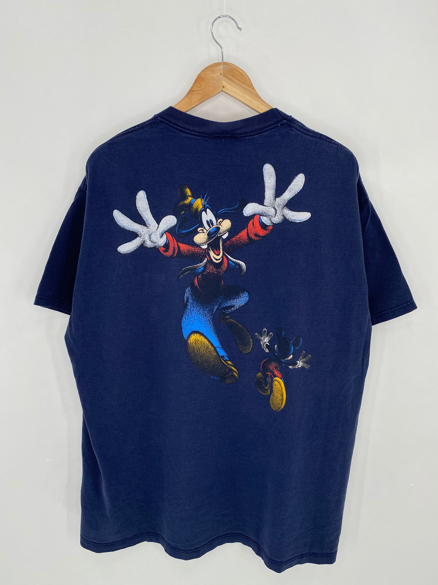 90's Mickey DISNEY Made in USA Size XL Vintage T-shirt / 6244