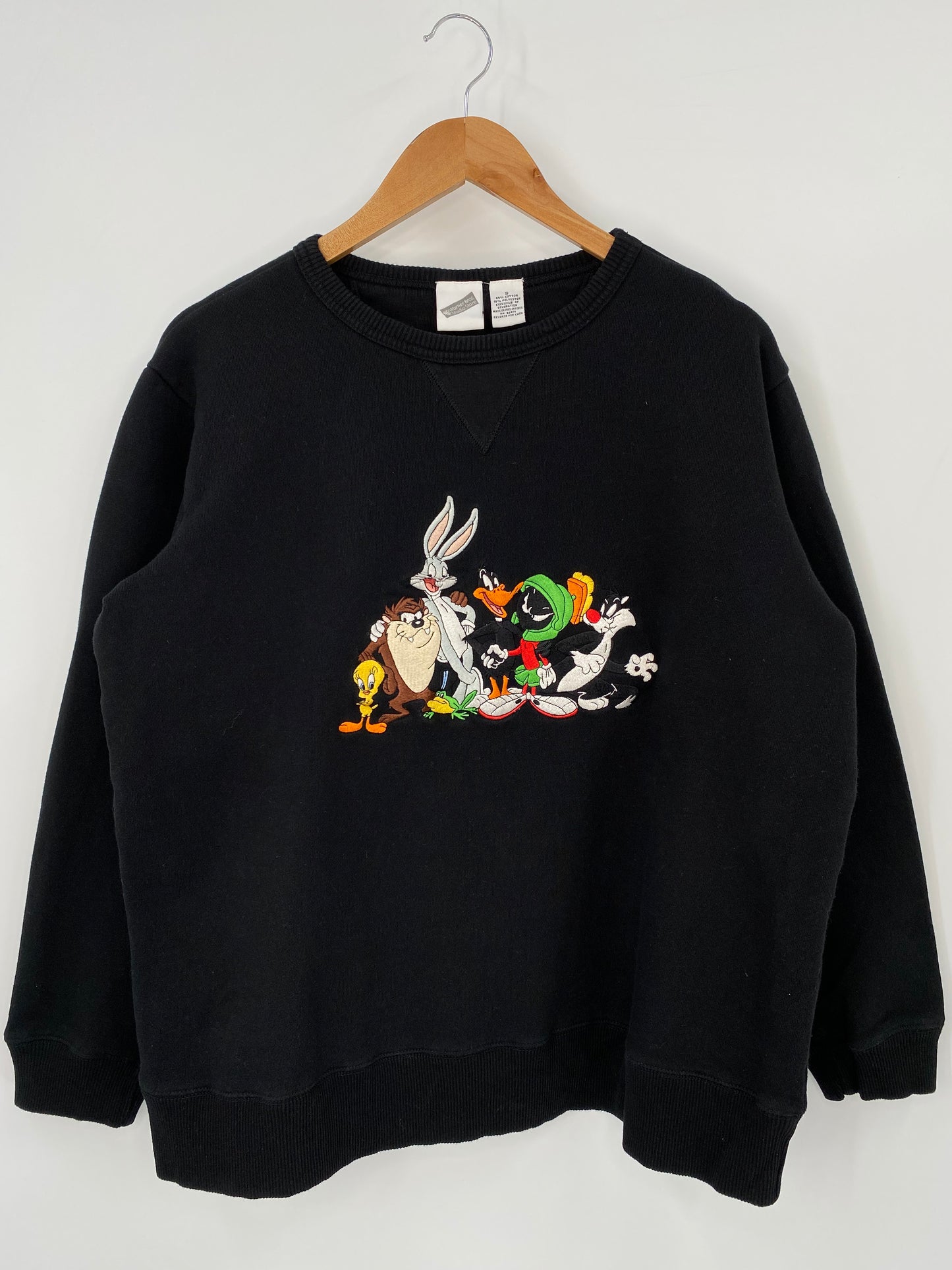 1999' LOONEY TUNES  Size S Vintage Sweat-shirt / K3878